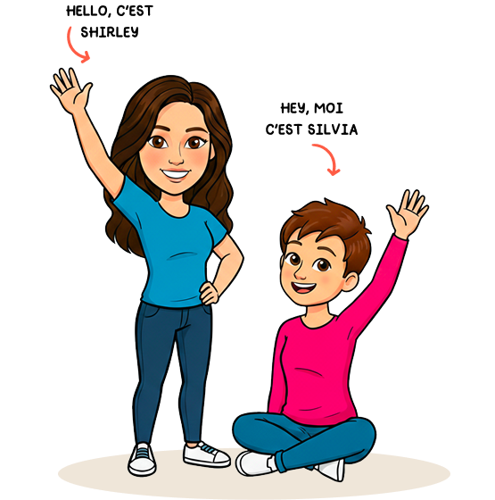 Illustration Shirley et Silvia